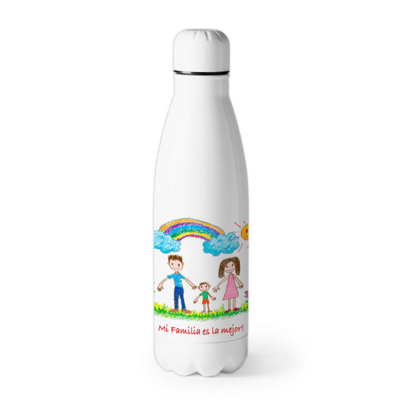 Botella Happy personalizada con dibujo