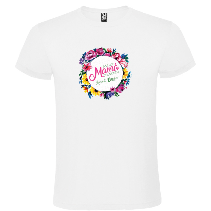 Proporcional Reparador Literatura Camiseta personalizada para mamá "Flores para Mamá" - Bebetones.com