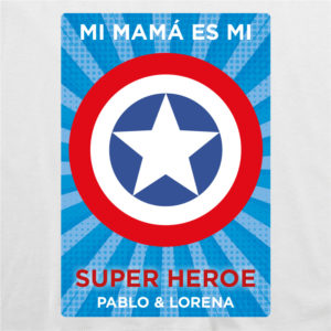 Camiseta personalizada “Mamá Super Capitan 2”