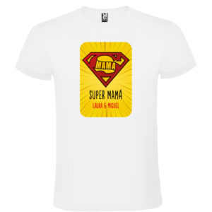 Camiseta personalizada para mamá “Super Mamá 2”