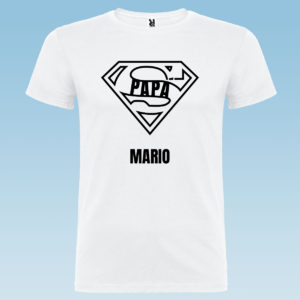 Camiseta personalizada para papá “Super Papá”