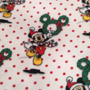 Calcetín de Navidad Personalizado – Mickey Mouse Verde
